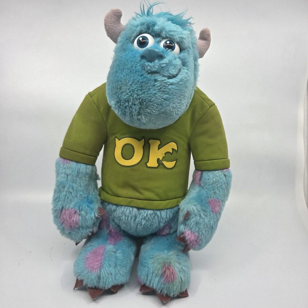 Disney Pixar Monsters University Sulley My Scare Pal Plush 12" Spin Master Sound